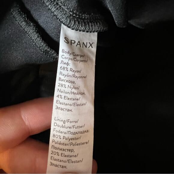 Spanx the perfect back seam pants black sz XS - Picture 5 of 6